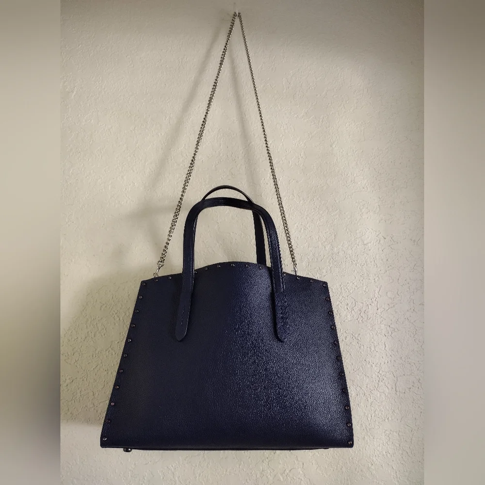 Coach Charlie Carryall With Crystal Rivets - Picture 14 of 16